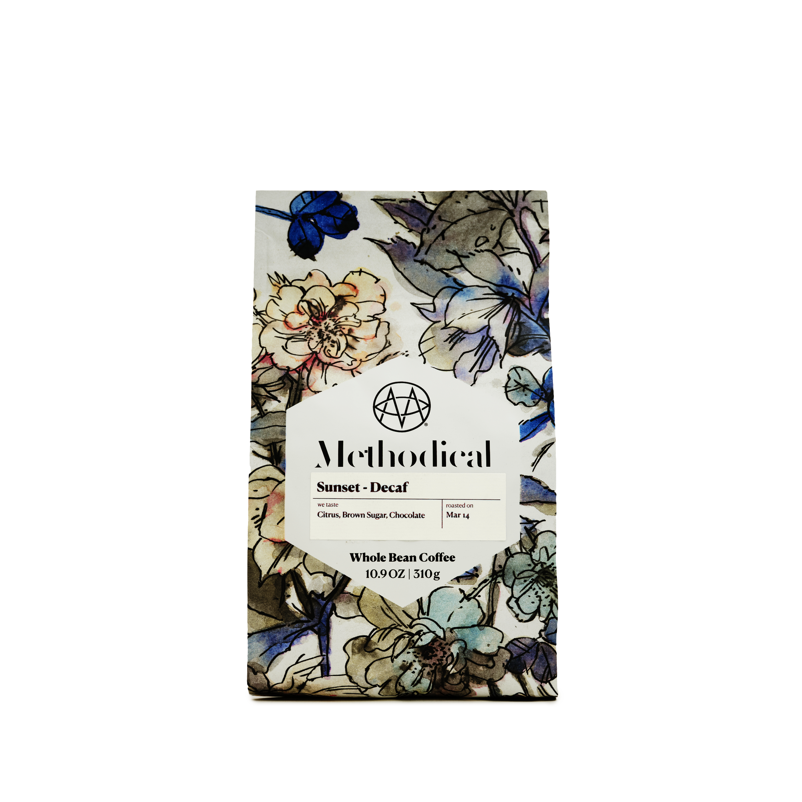 Premium Sunset Decaf Coffee - Smooth & Rich Low Acid Decaffeinated Coffee Beans for Home Brewing, Office & Relaxing Evenings