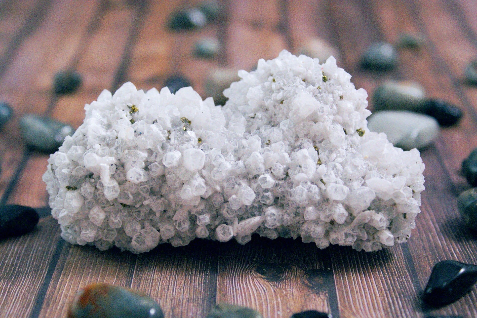 Natural Bulgarian Quartz with Galena - High-Quality Healing Crystal for Meditation, Energy Work & Spiritual Growth