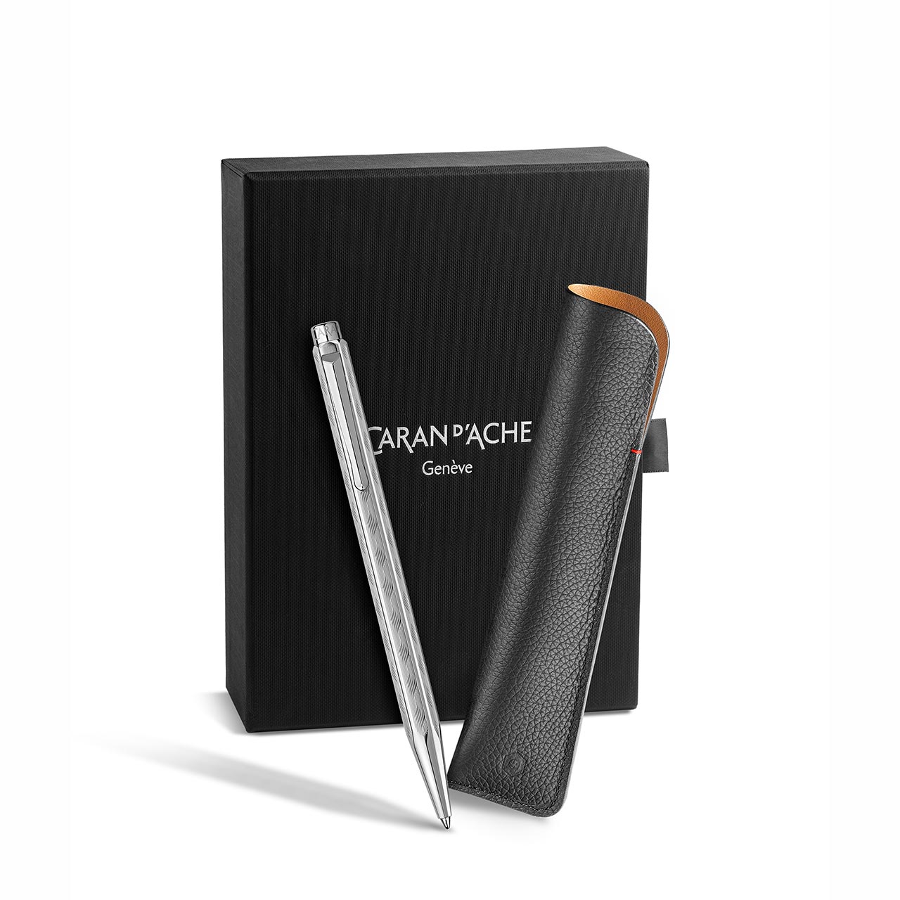 Caran D'Ache Ecridor Tresse Luxury Ballpoint Pen Gift Set - Premium Writing Instrument for Professionals & Graduates - Perfect for Office, Business, and Special Occasions