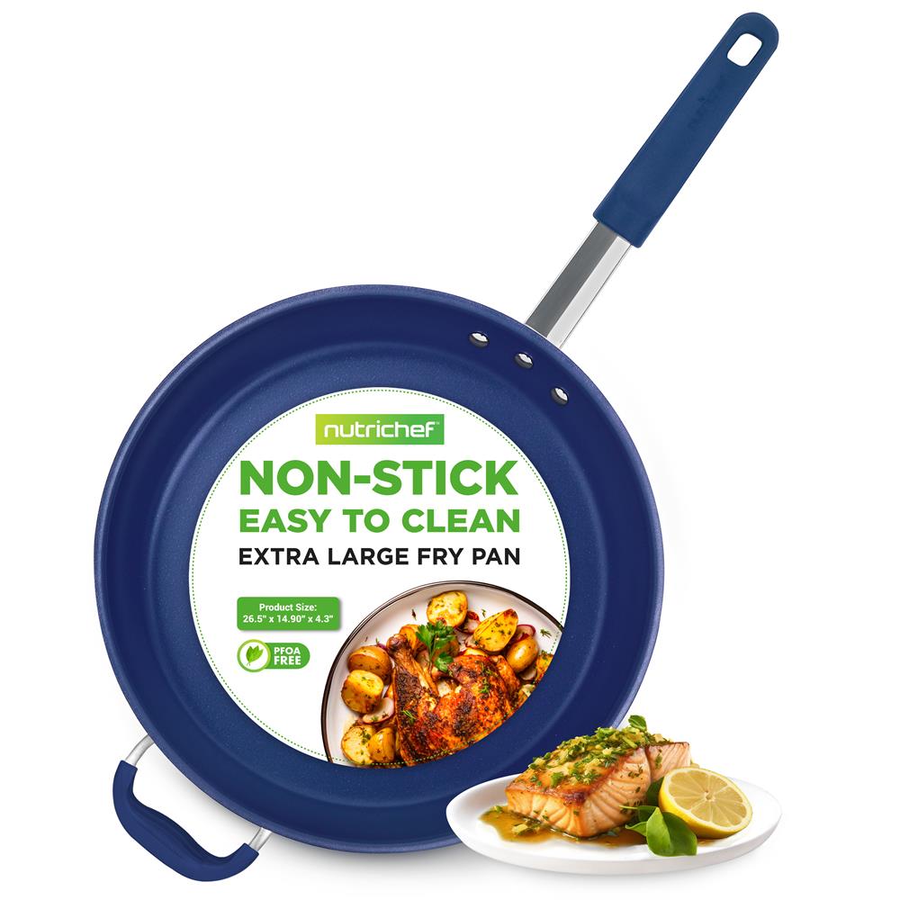 Premium Non-Stick Fry Pan - 10 Inch Skillet with Stay-Cool Handle, PFOA-Free & Dishwasher Safe - Perfect for Eggs, Pancakes & Stir-Fry Cooking