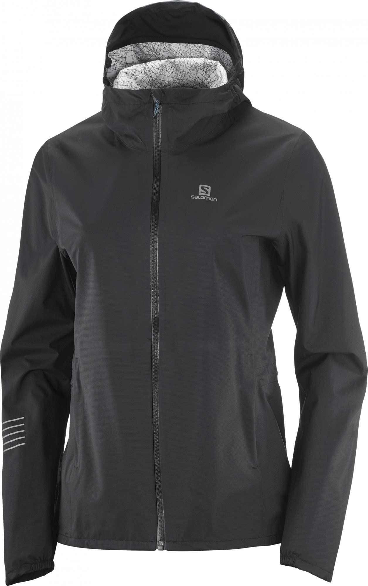 Salomon Bonatti WP Waterproof Jacket for Women - Lightweight Hiking & Outdoor Raincoat for Running, Camping, and Travel