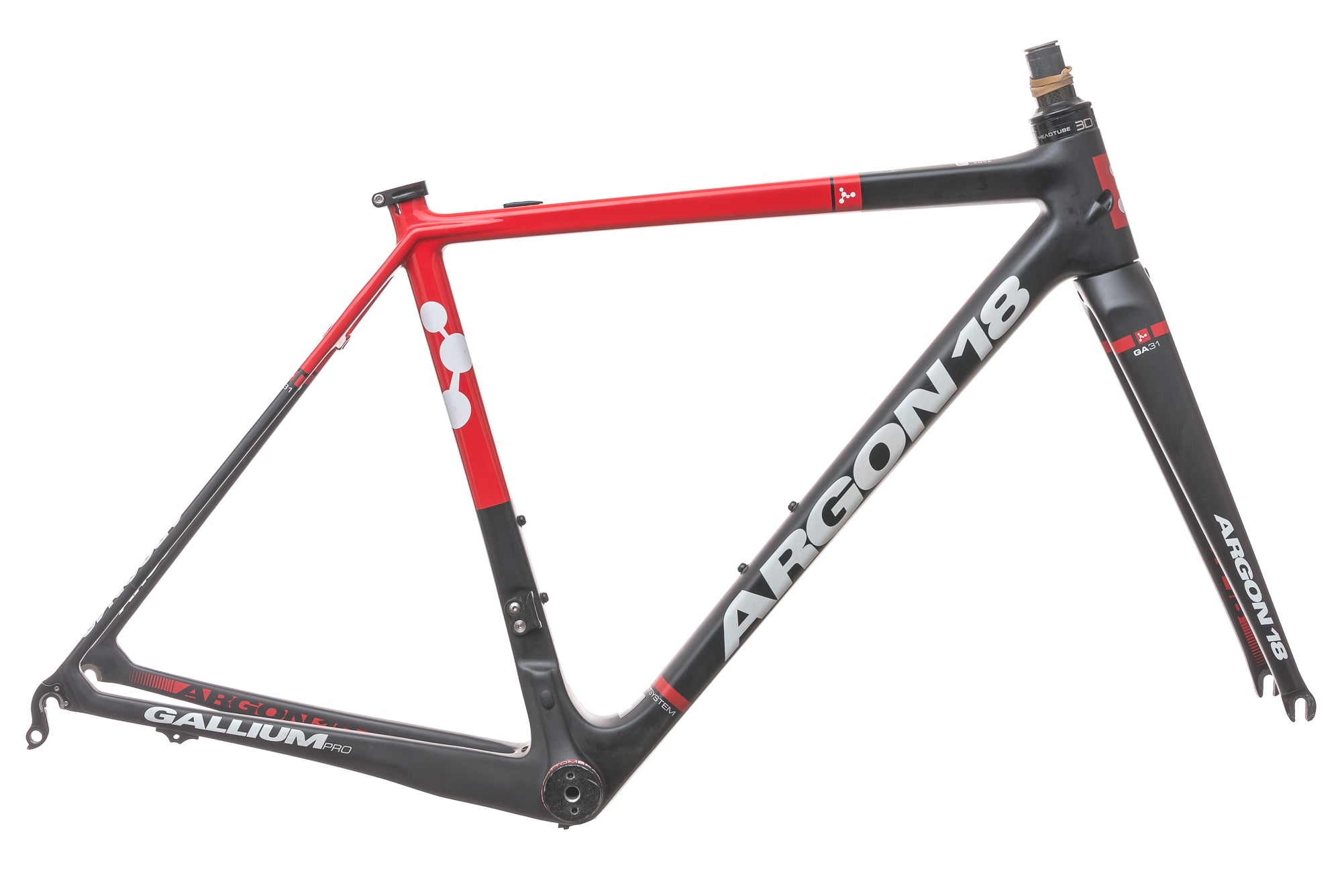 Argon 18 Gallium Pro Small Frameset - Lightweight Carbon Road Bike Frame for Racing & Endurance Cycling | Perfect for Competitive Cyclists & Triathletes
