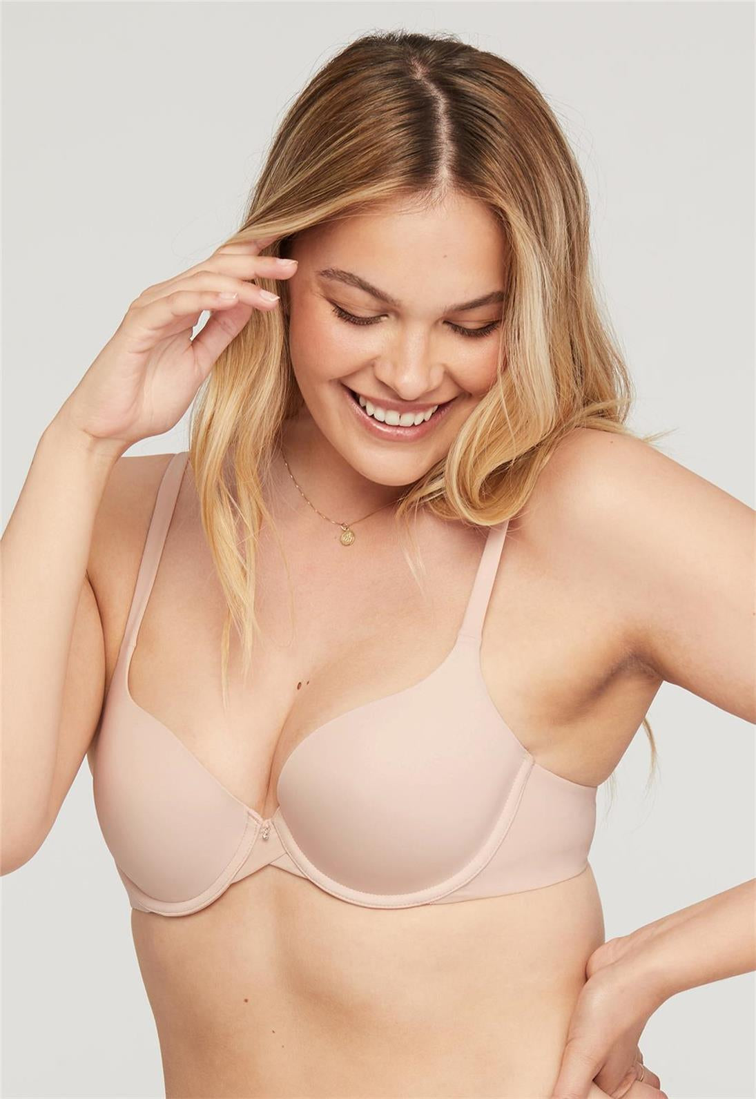 Pure Demi Cup T-Shirt Bra - Seamless Comfort for Everyday Wear | Perfect Under T-Shirts & Casual Outfits