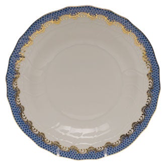 Exquisite Blue Fish Scale Dessert Plate - Elegant Ceramic Appetizer Dish for Cake, Pastry, Fruit Serving - Perfect for Dinner Parties, Tea Time & Home Decor