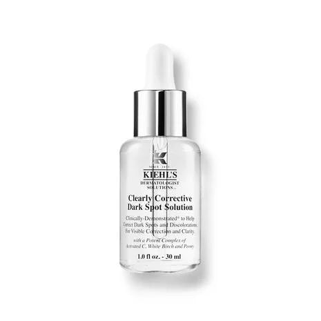 Kiehl's Clearly Corrective Dark Spot Solution - Brightening Serum for Hyperpigmentation & Uneven Skin Tone | Best for Face, Neck & Hands | Day & Night Use for Radiant Skin