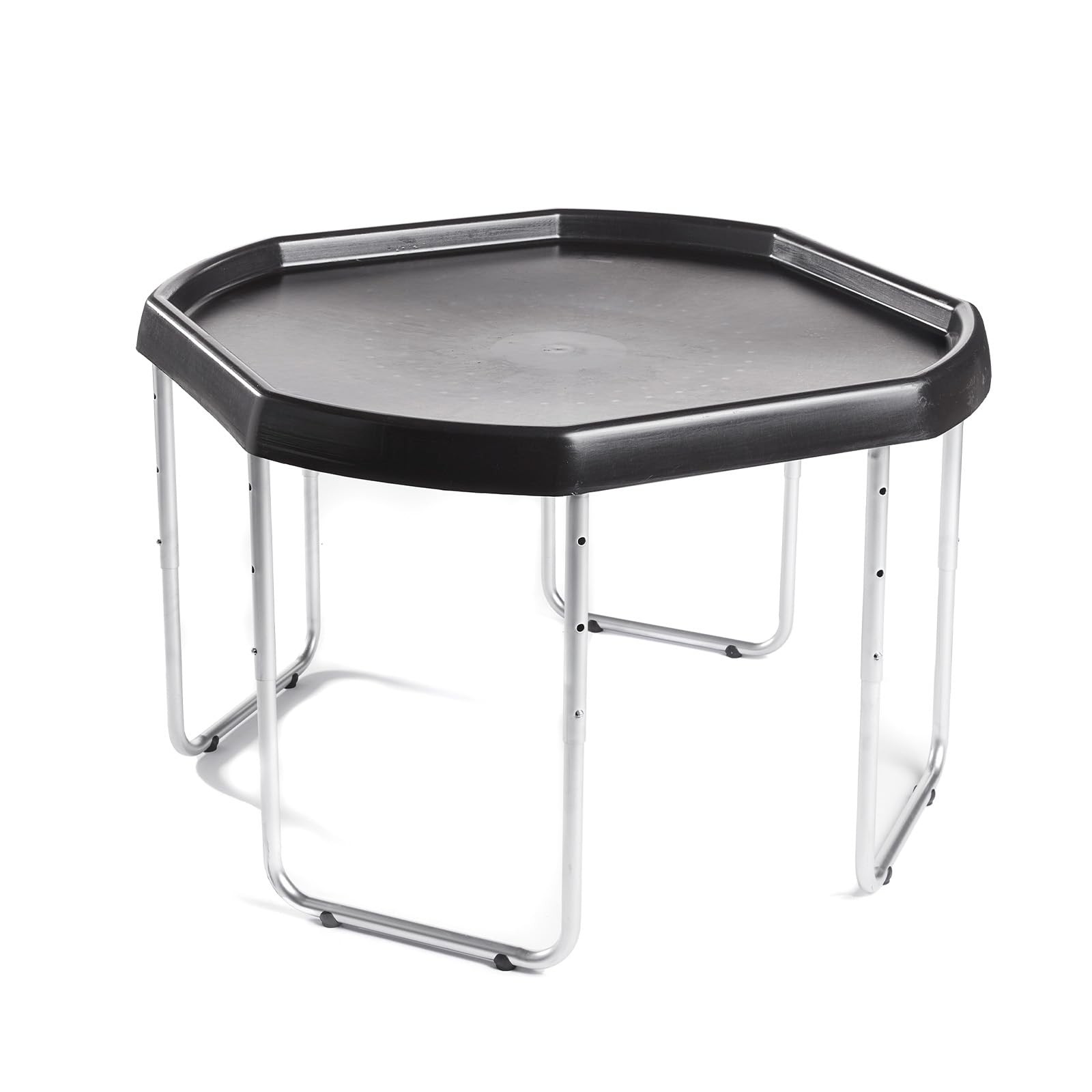 MEKA Large Black Tuff Tray Set with Stand - Sensory Play Table for Toddlers, Sand & Water Activity Table for Kids, Durable Outdoor Play Tray for Sand, Water & Sensory Exploration - Perfect for Backyard, Preschool & Daycare Playtime