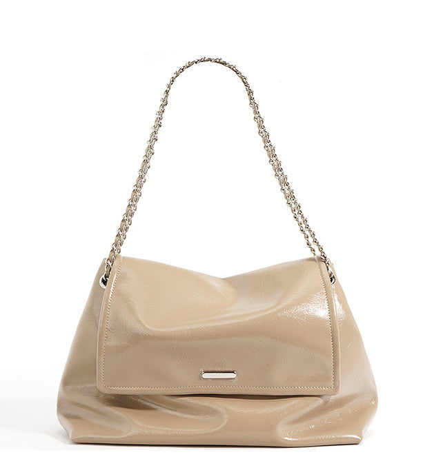 Stylish Modern Chain Shoulder Bag for Women - Trendy Crossbody Purse with Adjustable Strap - Perfect for Work, Travel & Evening Out