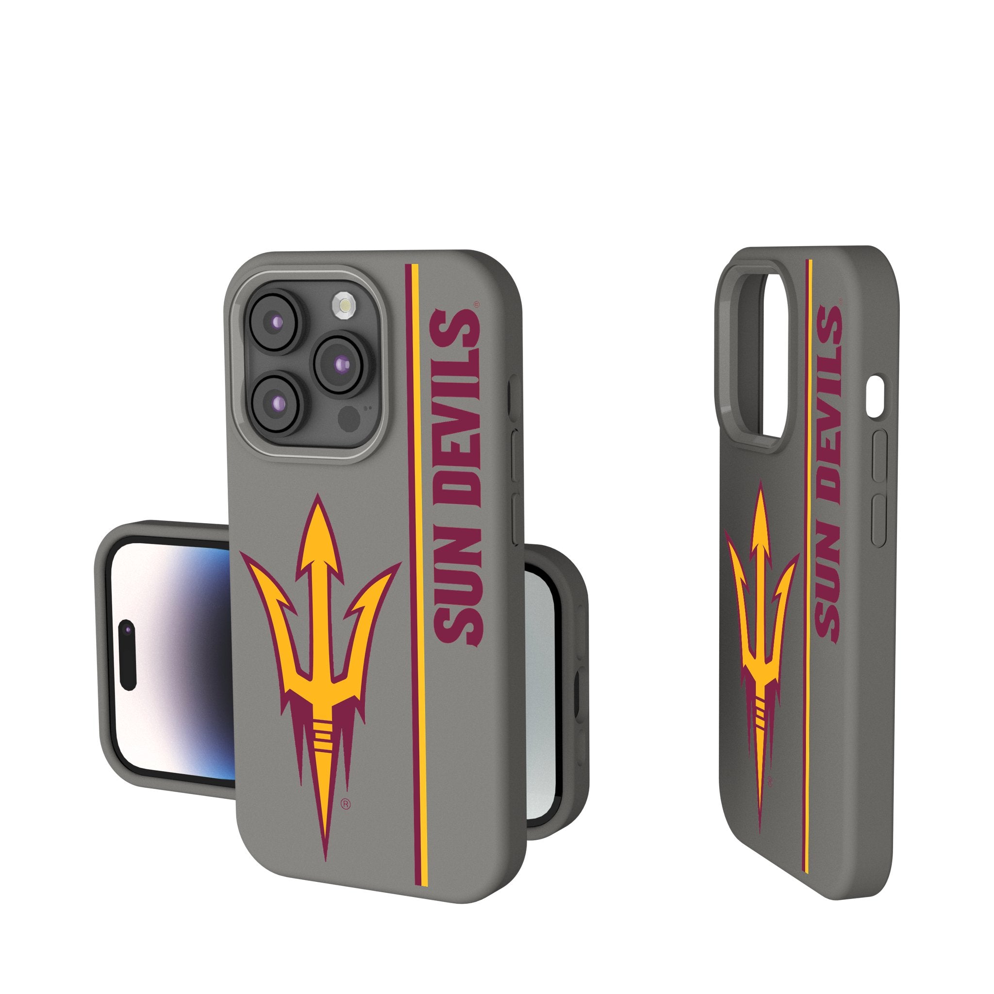 Arizona State University Sun Devils Soft Touch Phone Case - Durable & Stylish Cover for iPhone & Samsung - Perfect for School, Games & Everyday Use