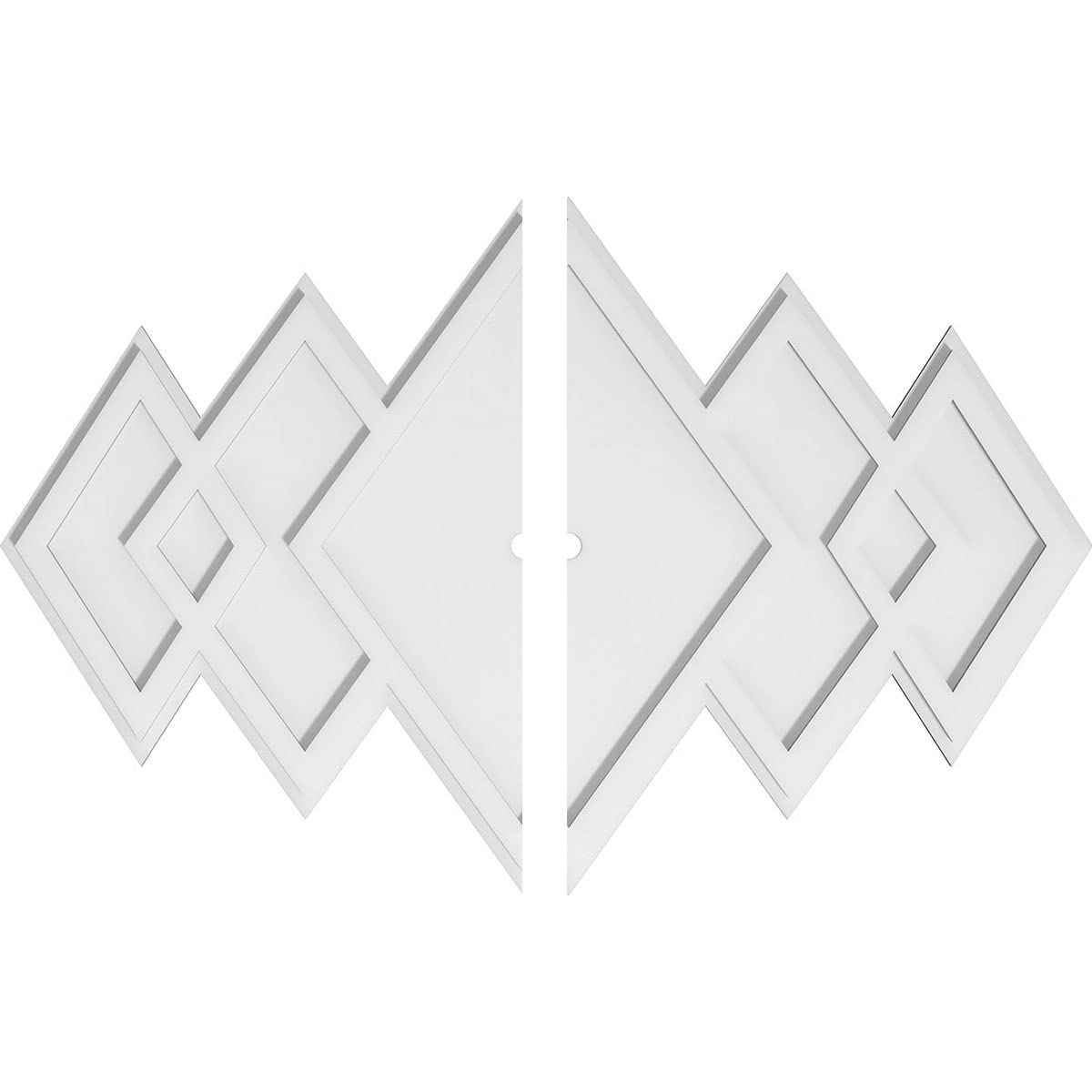 Ekena Millwork Zoe PVC Ceiling Medallion - 40