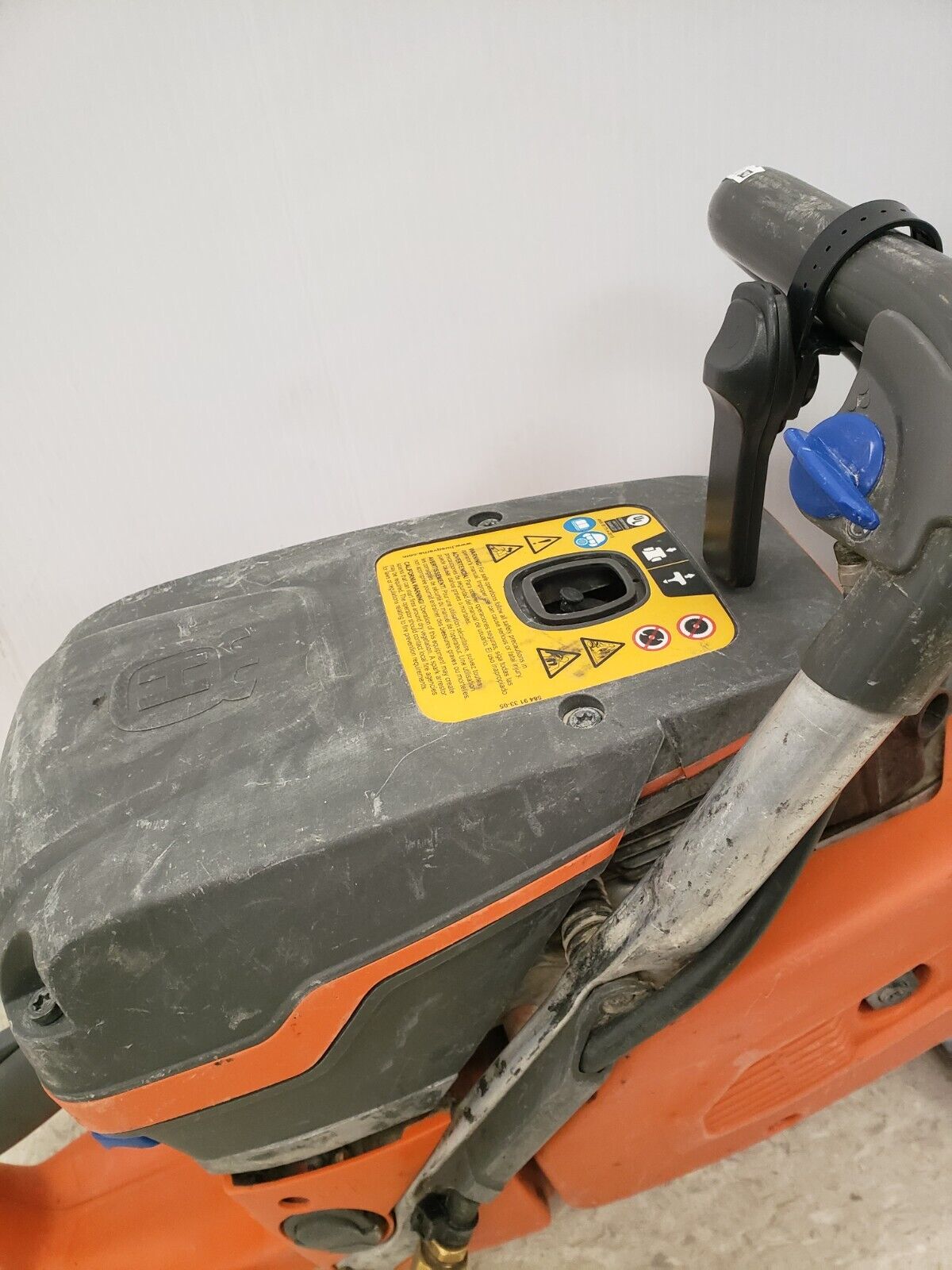 Husqvarna K970 Gas-Powered Cut Off Saw - Heavy Duty Concrete & Metal Cutting for Construction & Demolition Projects