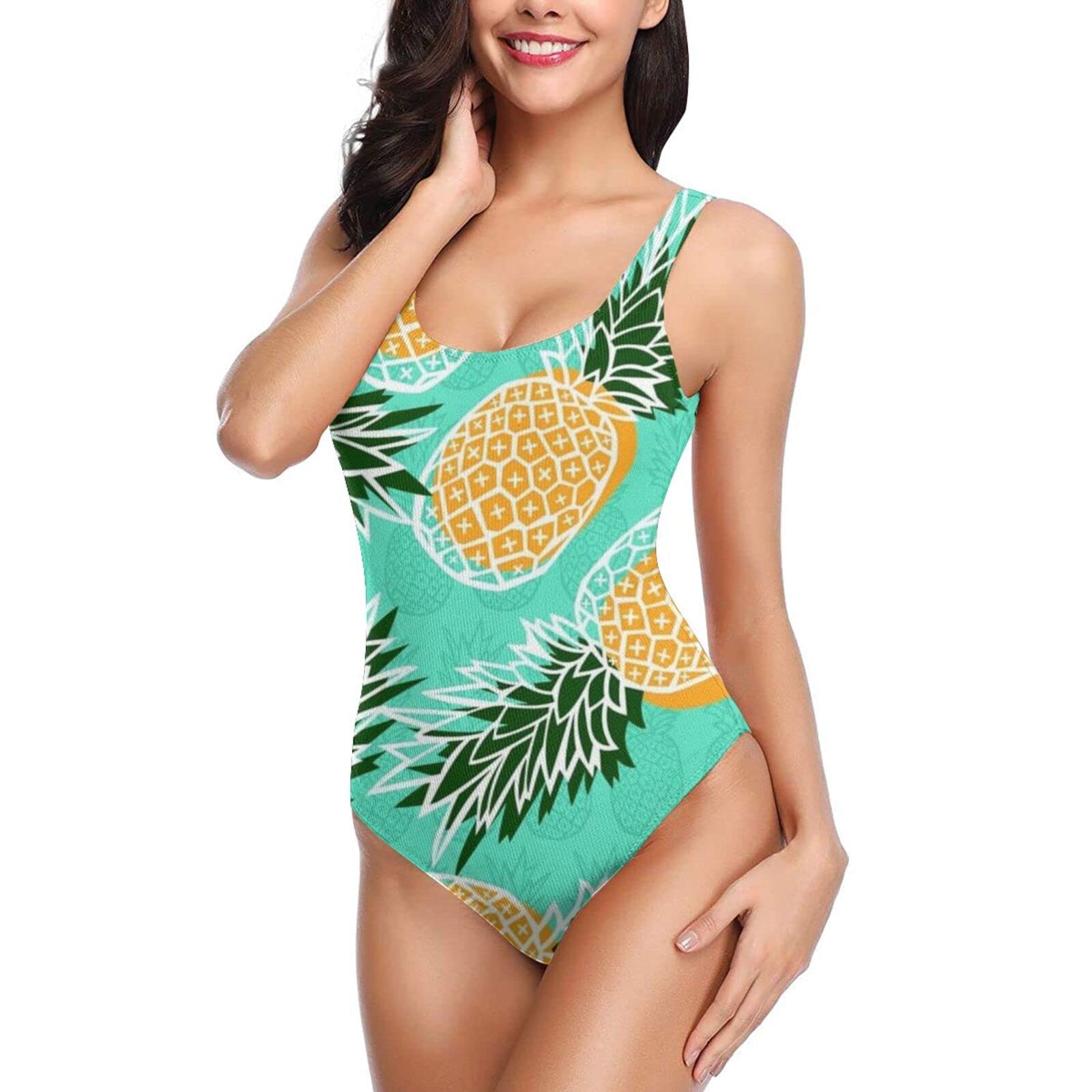 Aiyoolee Women & Girls One Piece Swimsuits - Tummy Control Modest Bathing Suits for Women - High Waisted Swimwear for Beach, Pool & Vacation