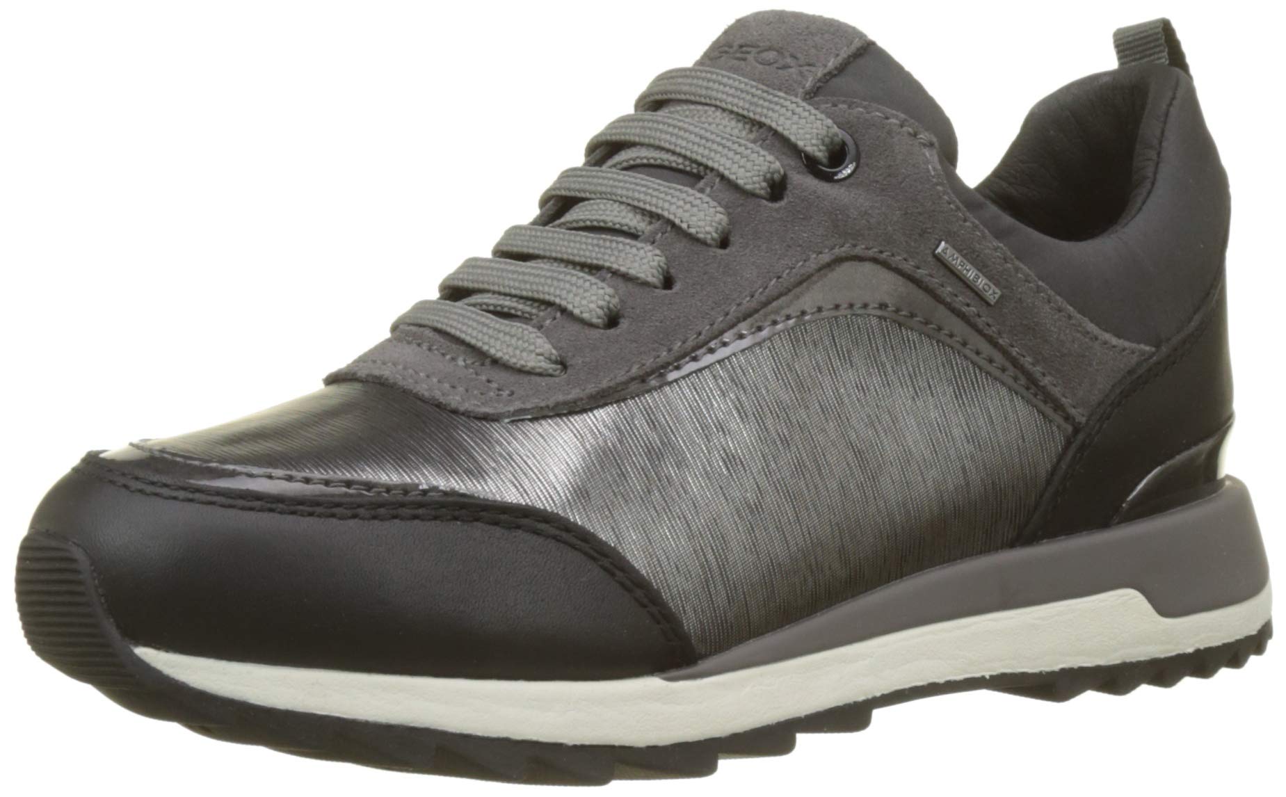 Geox Women's Breathable Low-Top Sneakers - Comfortable Walking Shoes for Women - Perfect for Casual Outfits, Work & Travel