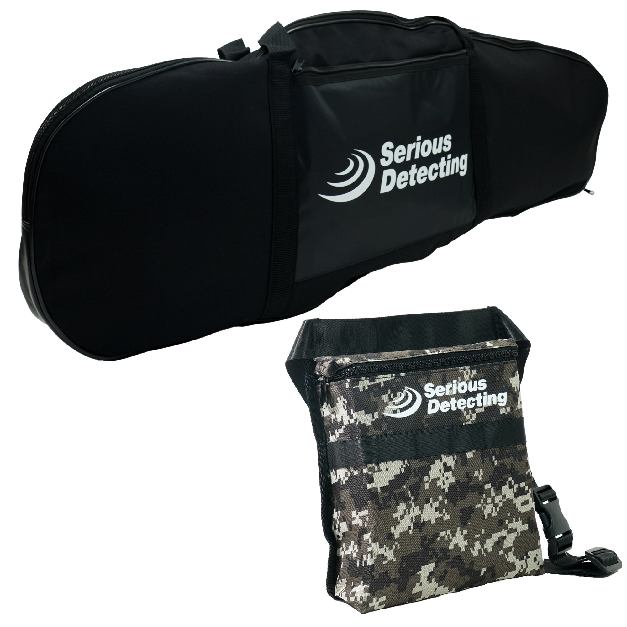 Heavy Duty Padded Carry Bag for Metal Detector & Accessories - Waterproof Storage Pouch with Multiple Pockets for Outdoor Treasure Hunting, Beach Metal Detecting & Hobbyist Gear Organization