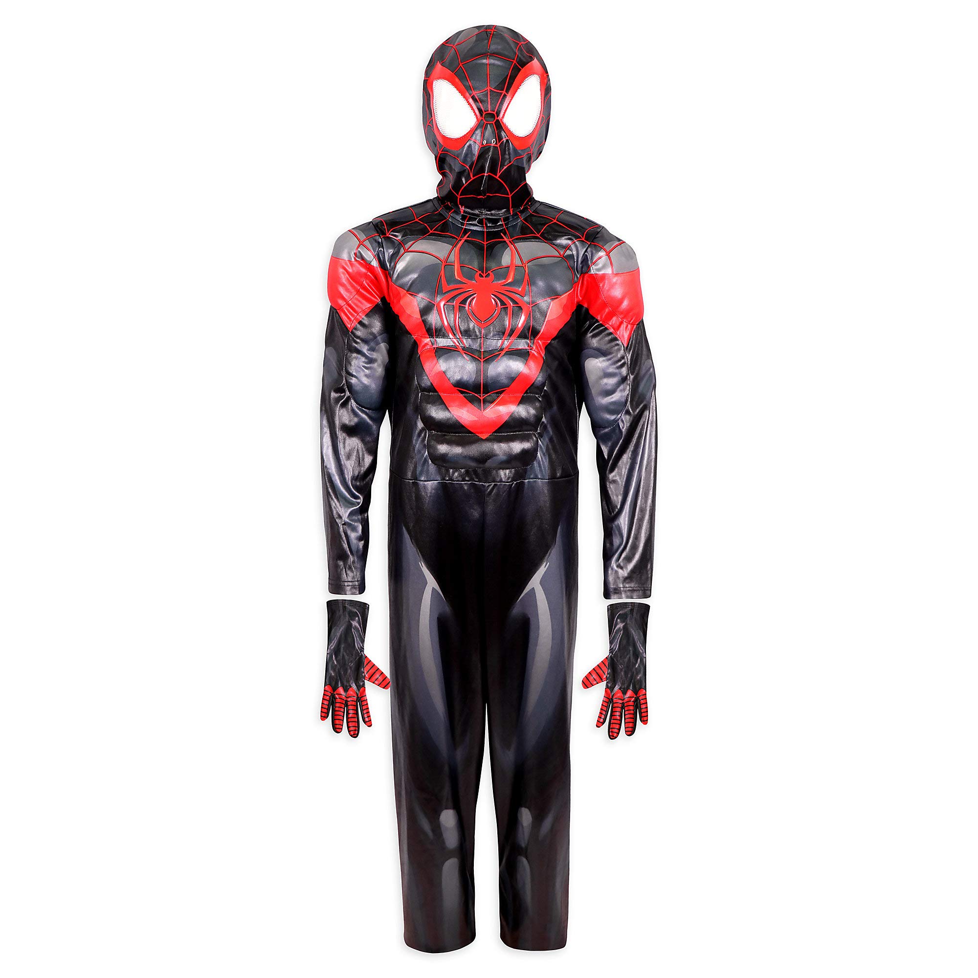 Marvel Miles Morales Spider-Man Costume for Boys - Kids Superhero Suit with Mask - Perfect for Halloween, Cosplay & Birthday Parties