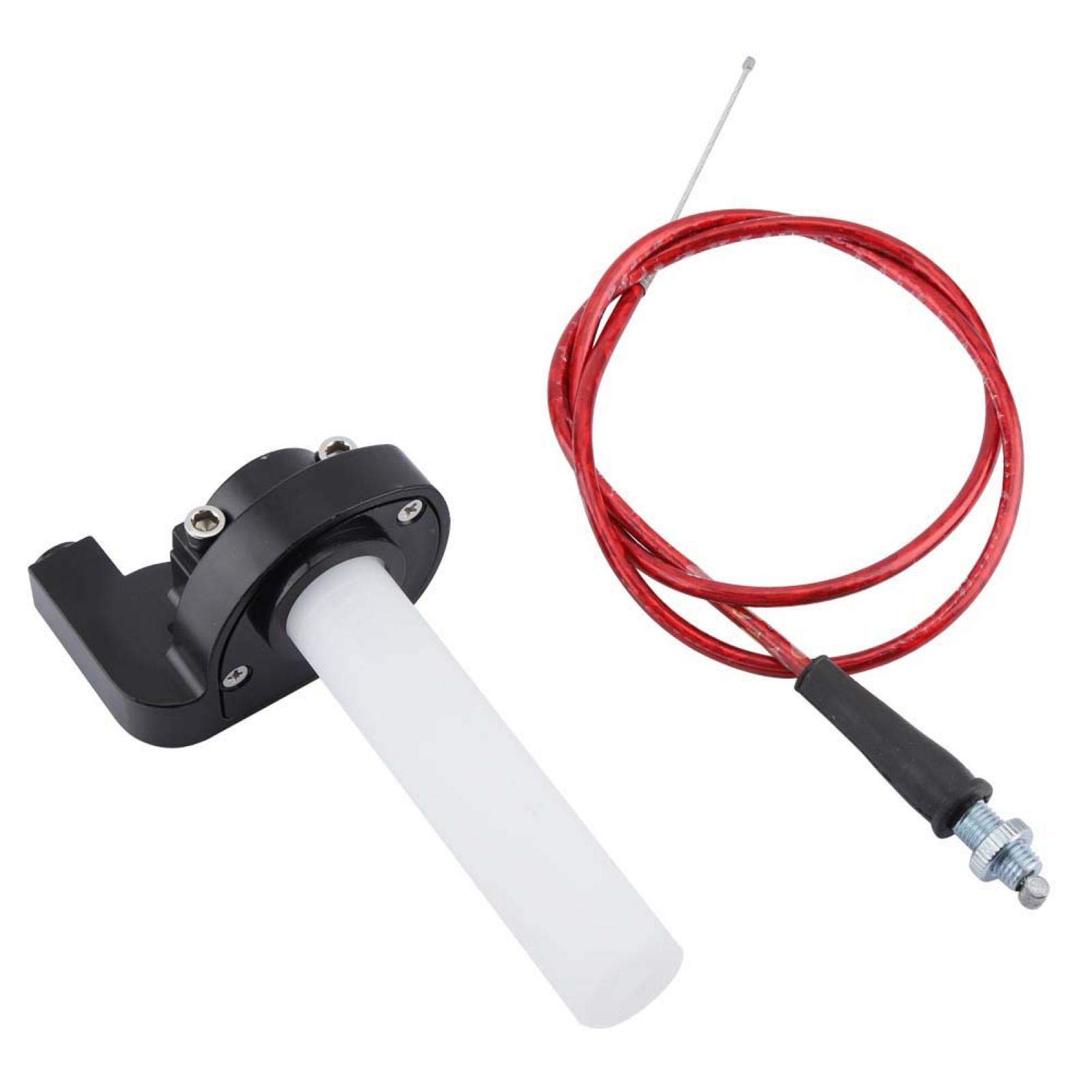 Motorcycle Handlebar Grip & Cable for 50-250cc - Quick Turn Throttle Control for Off-Road Riding