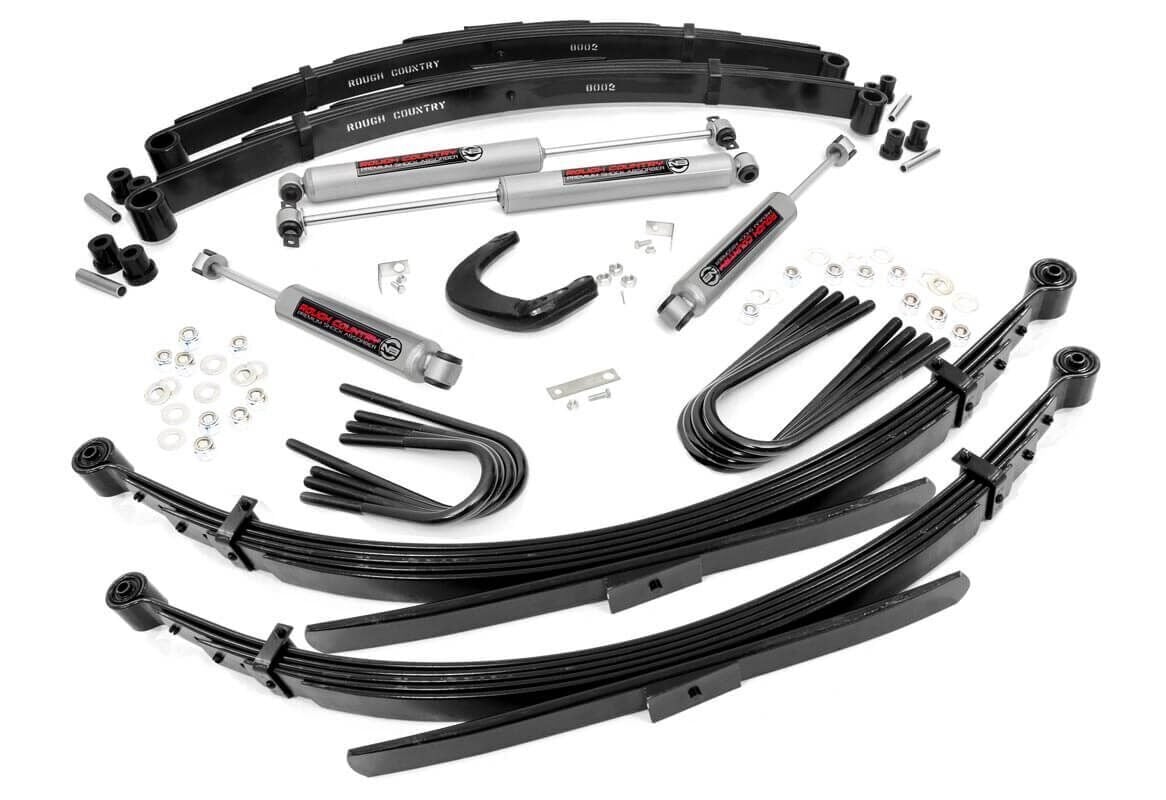 6 Inch Lift Kit for Chevy/GMC 3/4 Ton Suburban C20 K20 C25 K25 Trucks (1973-1976) - Heavy Duty Rear Springs (Part #12830) | Off-Road Suspension Upgrade for Enhanced Ground Clearance & Towing