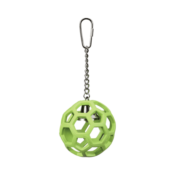 Hol-ee Roller® Dog Toy with Bell - Interactive Chew Toy for Small & Large Dogs - Perfect for Fetch, Training & Playtime Indoors or Outdoors