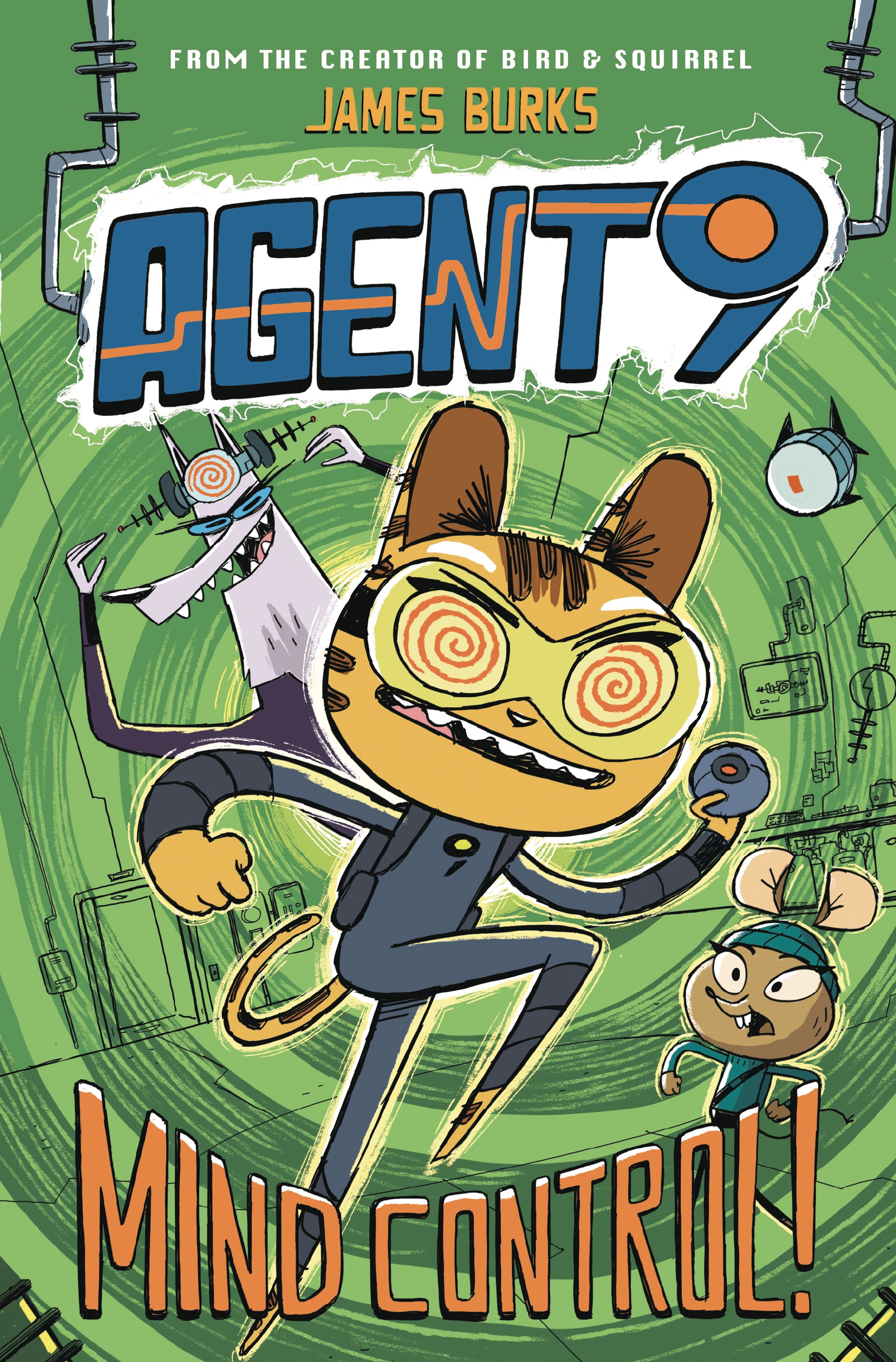 Agent 9 HC GN Vol 01 Mind Control - Graphic Novel | Superhero Comic Book | Perfect for Comic Collectors & Sci-Fi Fans | Great for Reading, Gifting & Display