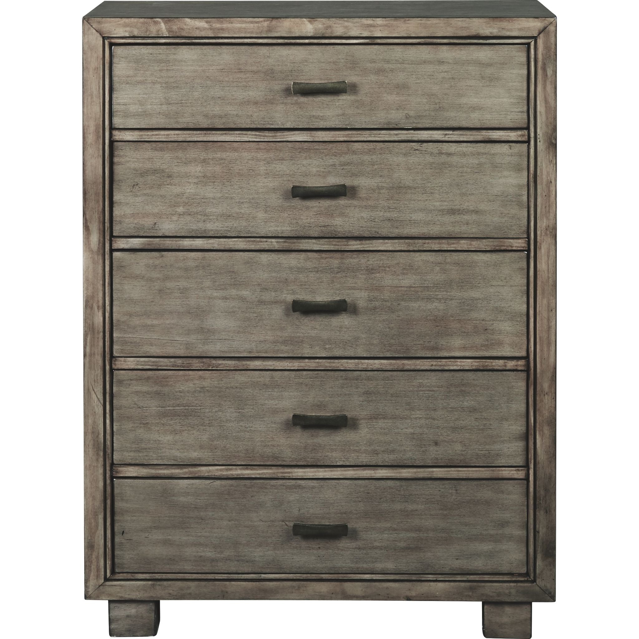 Arnett Gray Chest - Stylish and Durable Storage Solution for Bedroom, Living Room, or Office Organization
