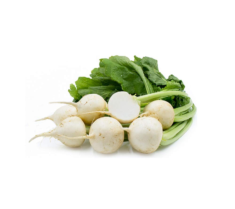 White Egg Turnip Seeds - 25 Count | Heirloom, Non-GMO Vegetable Seeds for Home Gardening | Cool Beans N Sprouts Brand | Perfect for Indoor Herb Gardens, Urban Farming & Organic Vegetable Patches