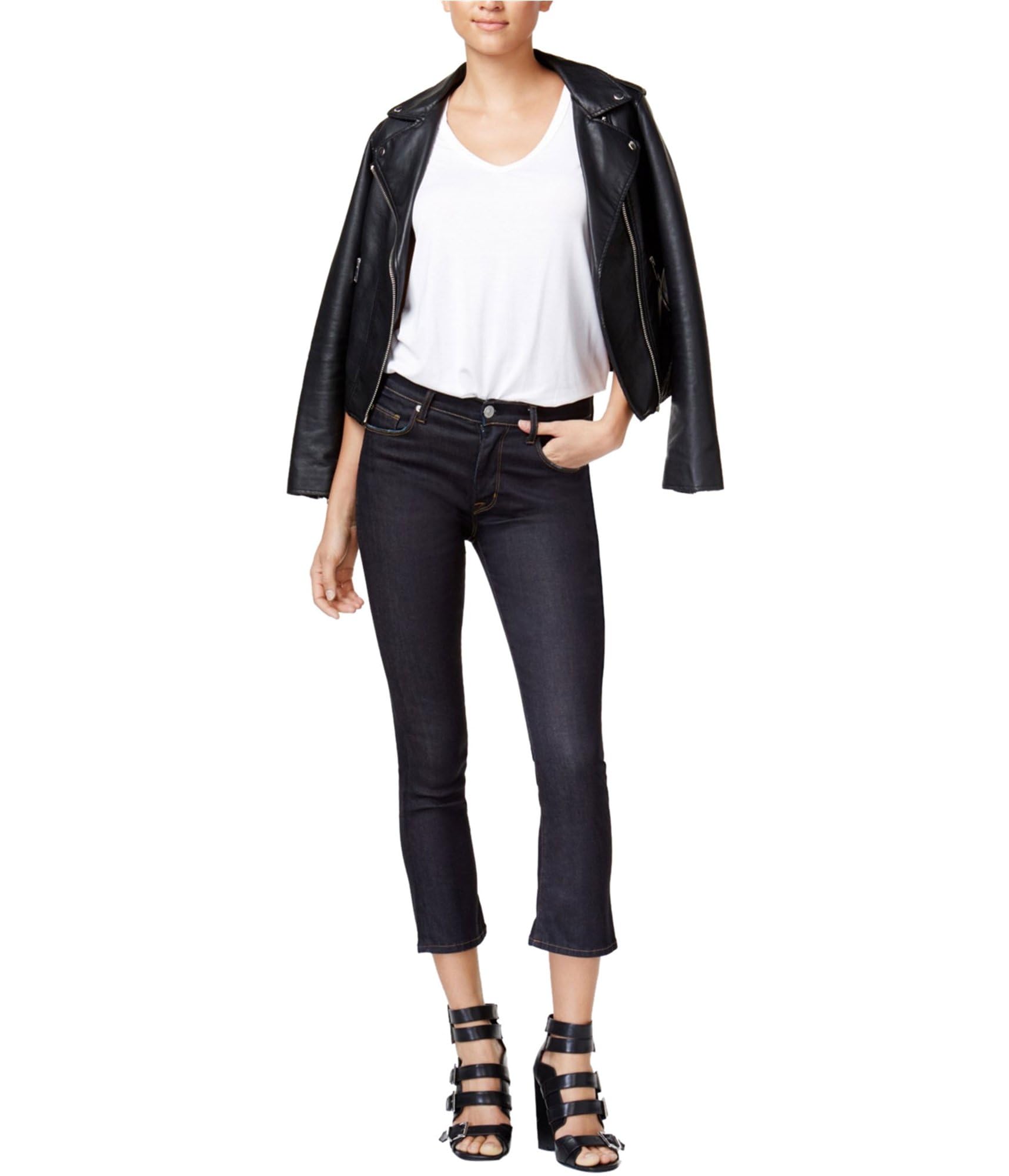 HUDSON Women's High Waist Flared Jeans - Classic Blue Denim Pants, Size 31 | Comfortable & Stylish Bootcut Jeans for Casual Wear, Office & Date Nights