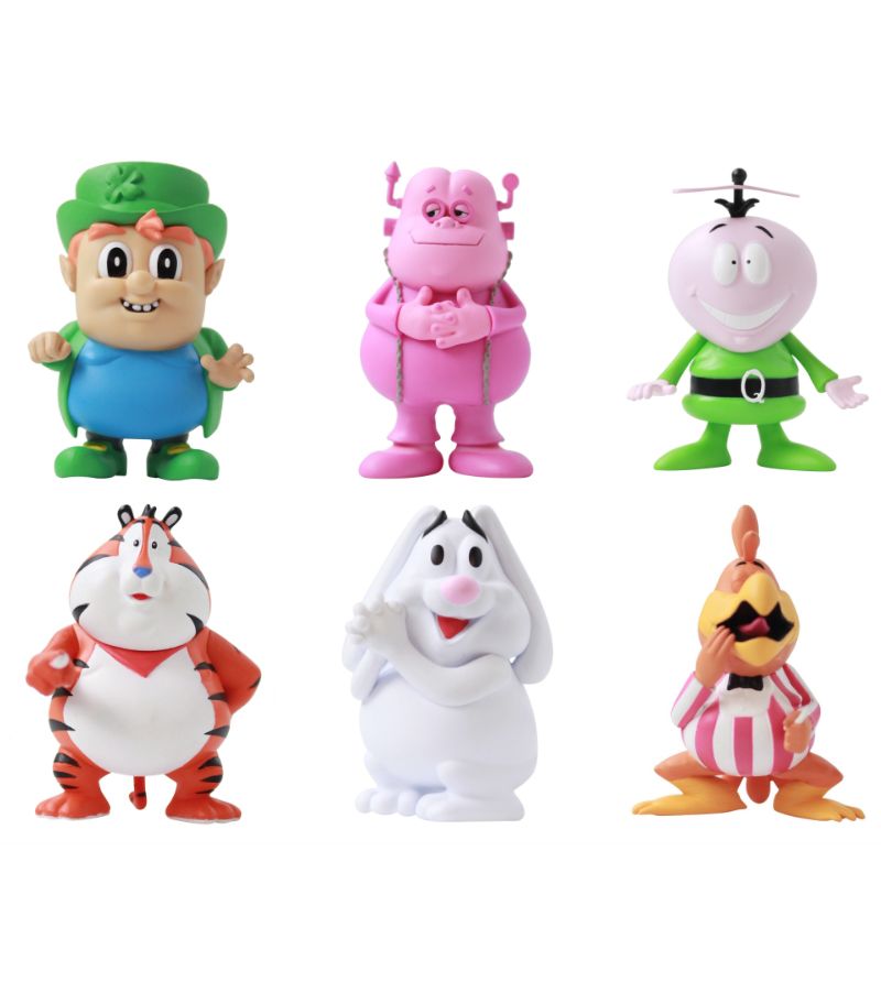 Ron English Cereal Killers Full Set - Limited Edition Collectible Art Figures for Pop Culture Enthusiasts | Perfect for Display, Gifts & Home Decor