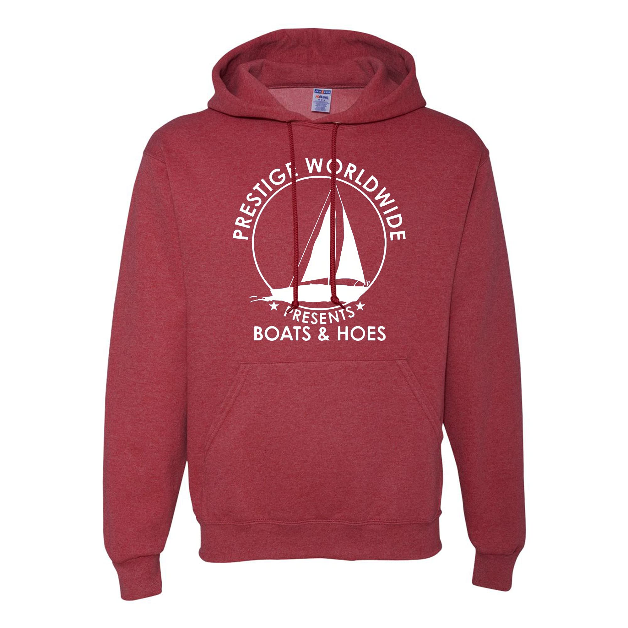 Prestige Worldwide Fun Boats and Hoes Pop Culture Graphic Men's Hoodie - Wild Custom Apparel for Casual Wear & Street Style