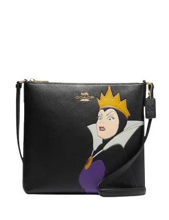 Coach Disney X Coach Rowan File Bag With Evil Queen Motif - Stylish Crossbody Bag for Women, Perfect for Work, Travel & Everyday Use