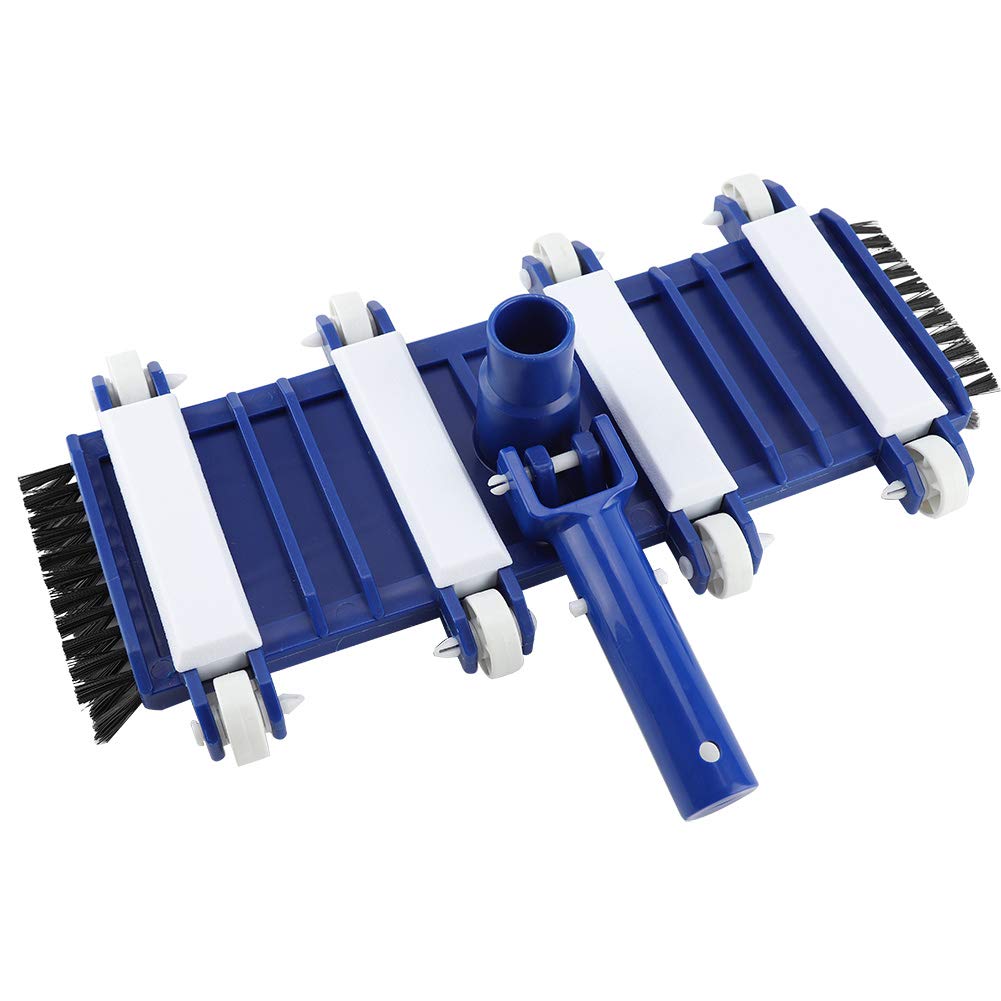 Professional Heavy-Duty Pond Vacuum Brush Head - Durable Pool Cleaner Attachment for Swimming Pools, Water Parks & Fish Tanks - Ideal for Algae Removal & Debris Cleaning