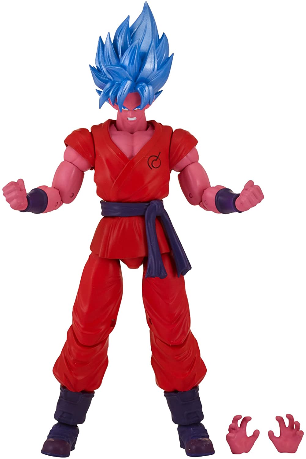 Super Saiyan Blue Kaioken x10 Goku Dragon Ball Super Action Figure - Dragon Stars Series 6.5 Collectible Toy for Anime Fans & Display