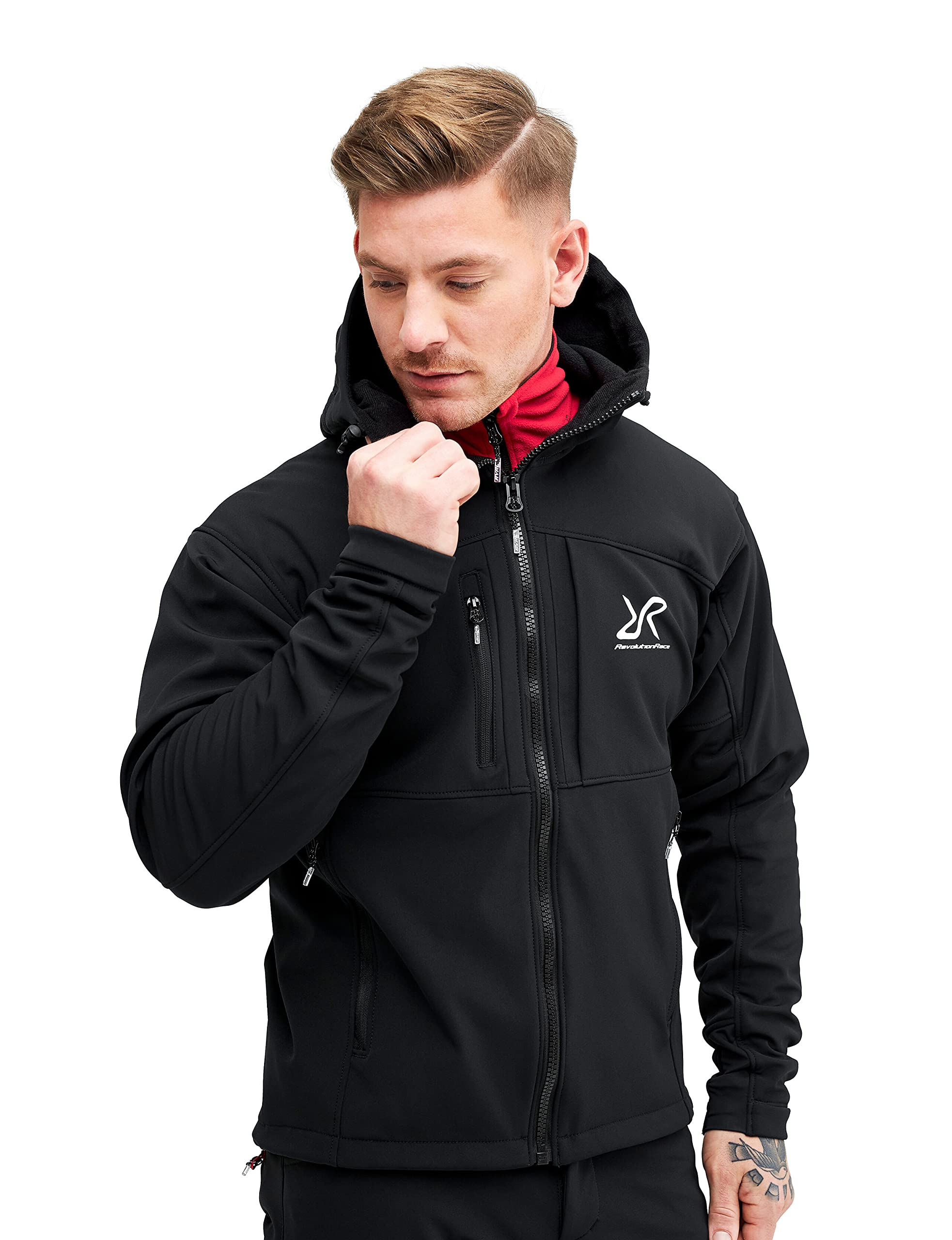 RevolutionRace Men's Hiball Jacket - Waterproof, Breathable & Ventilated Outdoor Jacket for Hiking, Camping & Winter Sports | All-Weather Windproof Shell Coat