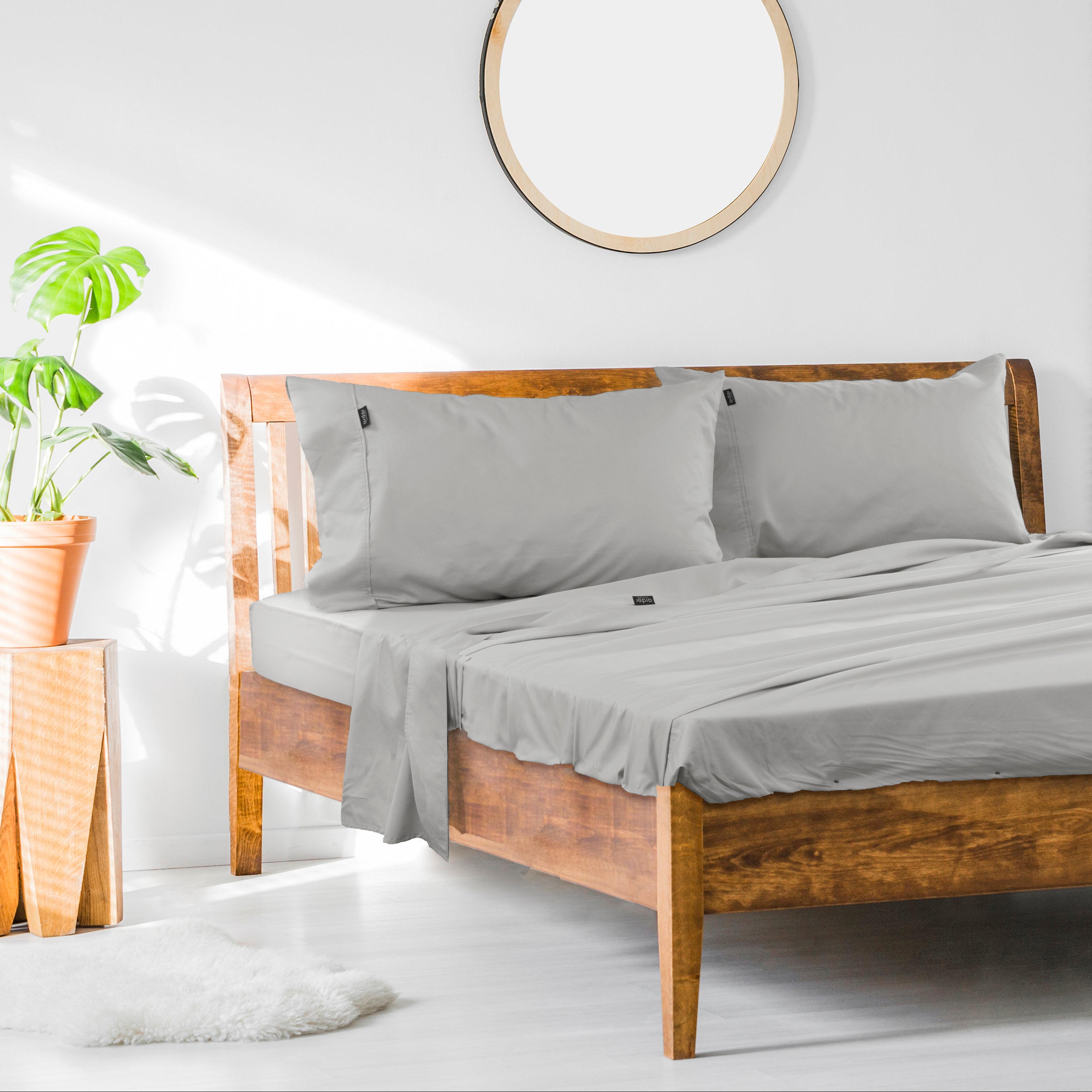 Premium 1000 Thread Count Cotton Rich King Single Sheet Set - Ultra Soft & Breathable Bedding for a Comfortable Sleep - Perfect for Guest Rooms, Dorms & Cozy Bedrooms