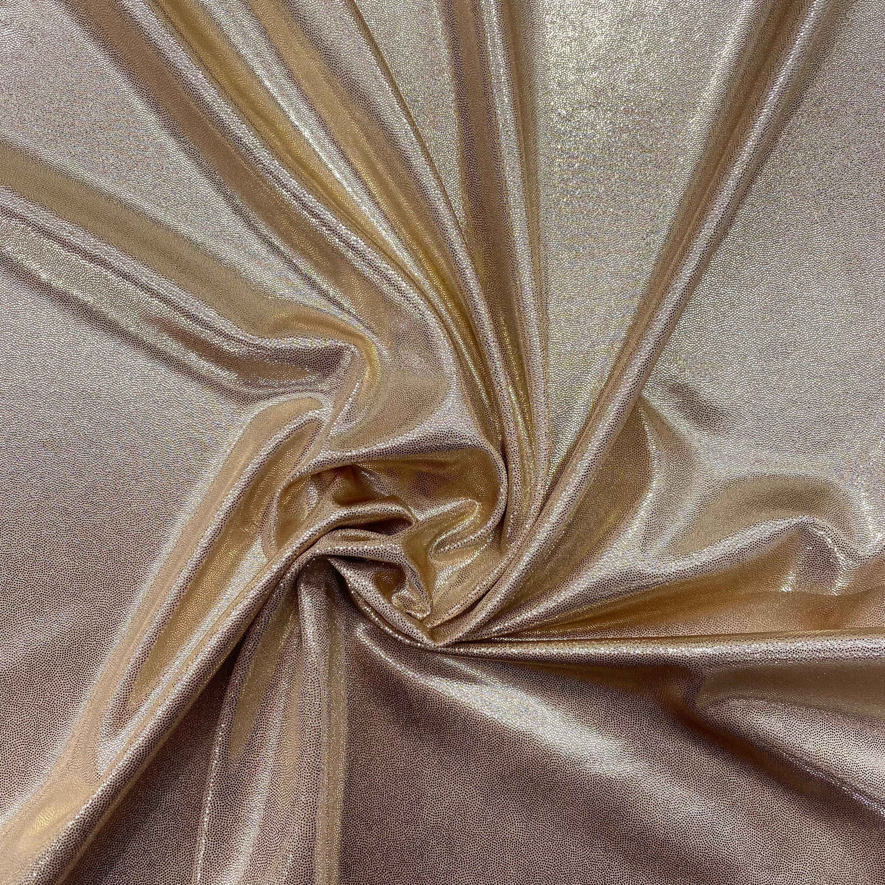 Premium Fog Finish Spandex Fabric - Soft & Stretchy Latte Color - Perfect for Yoga Pants, Leggings & Activewear