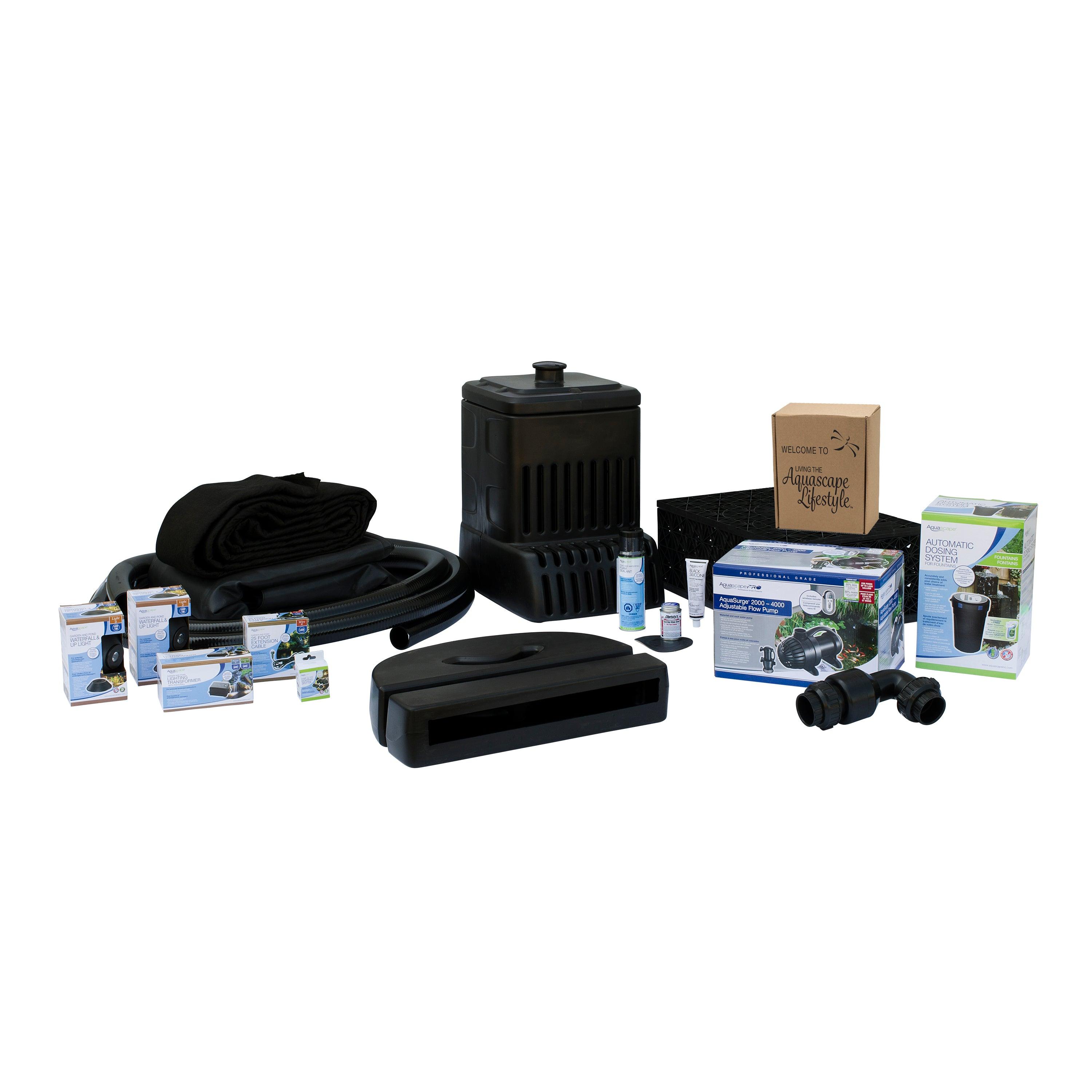 Medium Pondless Waterfall Kit with 5m Stream - Perfect for Backyard Landscaping & Garden Water Features