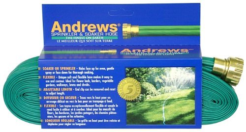 100' Heavy Duty Garden Hose Sprinkler - Durable Expandable Water Hose for Lawn, Yard, and Outdoor Irrigation | Perfect for Watering Plants, Washing Cars, and Cleaning Patios