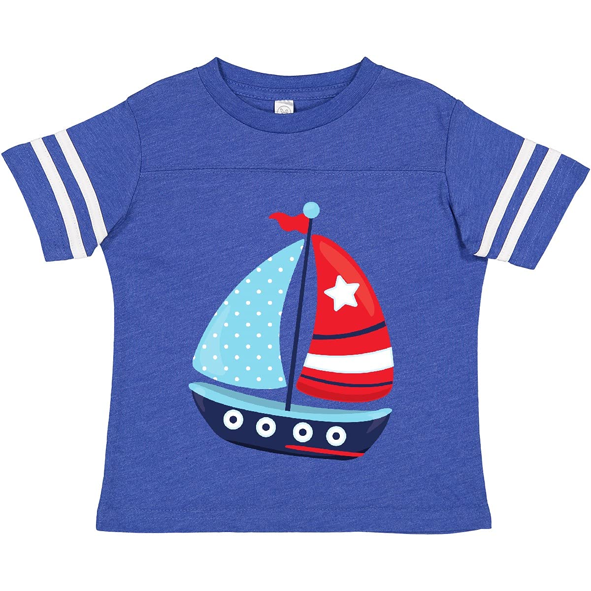 Inktastic Sailing Boat Toddler T-Shirt for Kids & Sailors