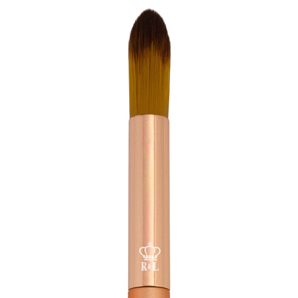 Omnia Brush BOM 10 Round Concealer Makeup Brush - Professional Soft Synthetic Bristles for Flawless Foundation & Concealer Application - Perfect for Liquid, Cream & Powder Makeup (Beauty, Cosmetics, Makeup Tools)
