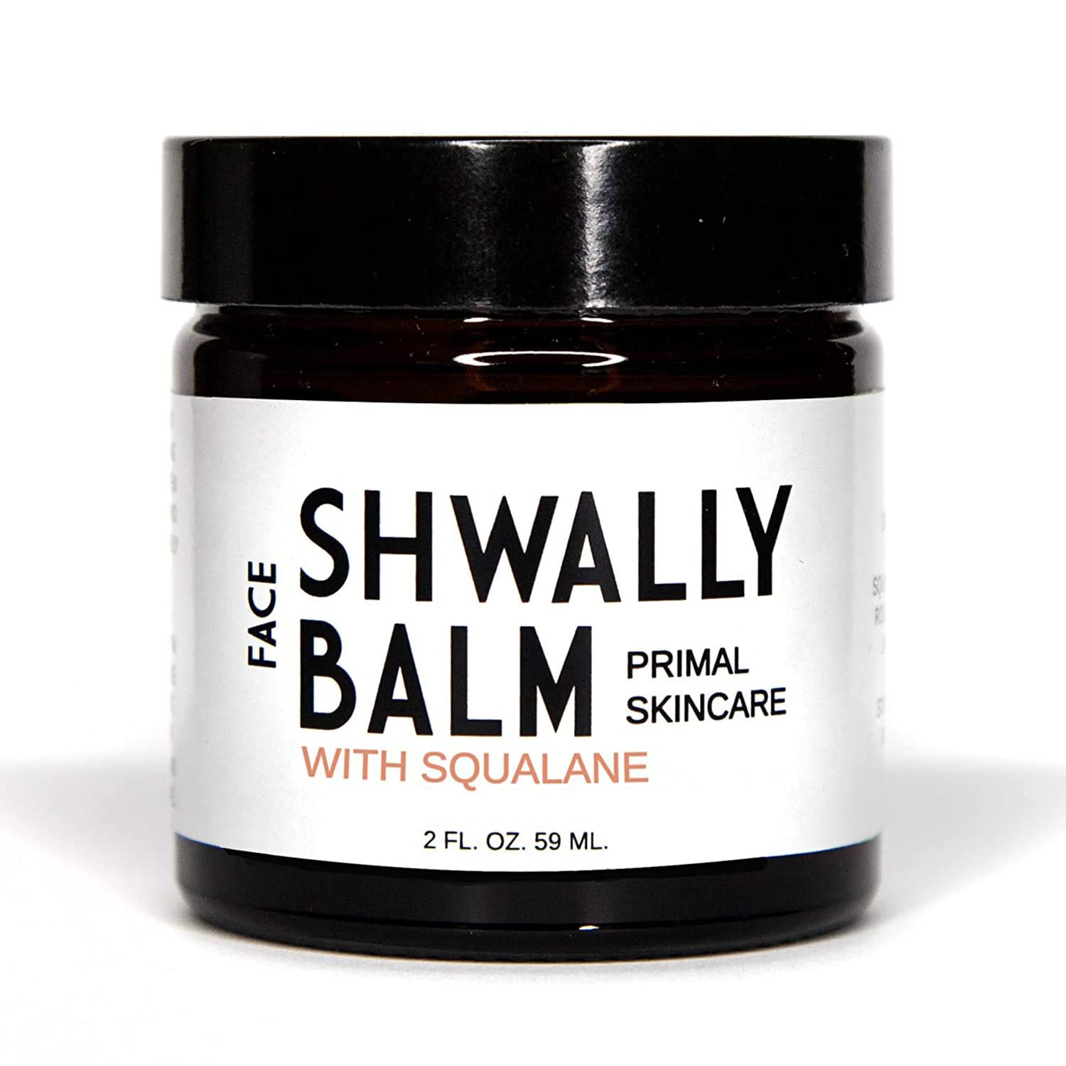 Tallow & Squalane Non-Comedogenic Face Balm - 100% Grass-Fed Tallow Moisturizer with Squalane & Calendula Flowers for Soft, Smooth Skin - 2 Oz (Mild Geranium Rose + Lavender) - Perfect for Dry Skin Care & Nighttime Hydration Routine