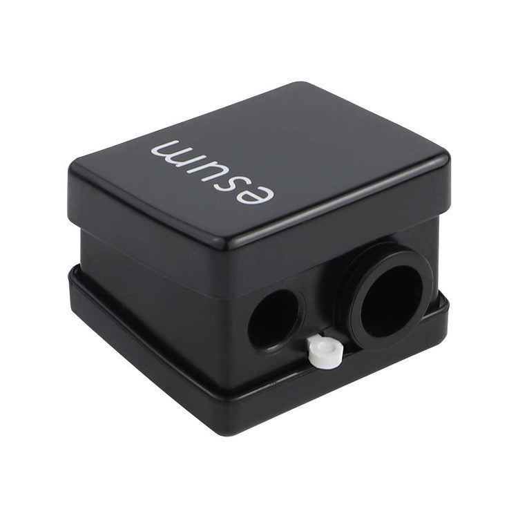 Premium ESUM Dual Hole Pencil Sharpener for Kids & Adults - Electric & Manual Sharpening - Perfect for School, Office & Art Projects