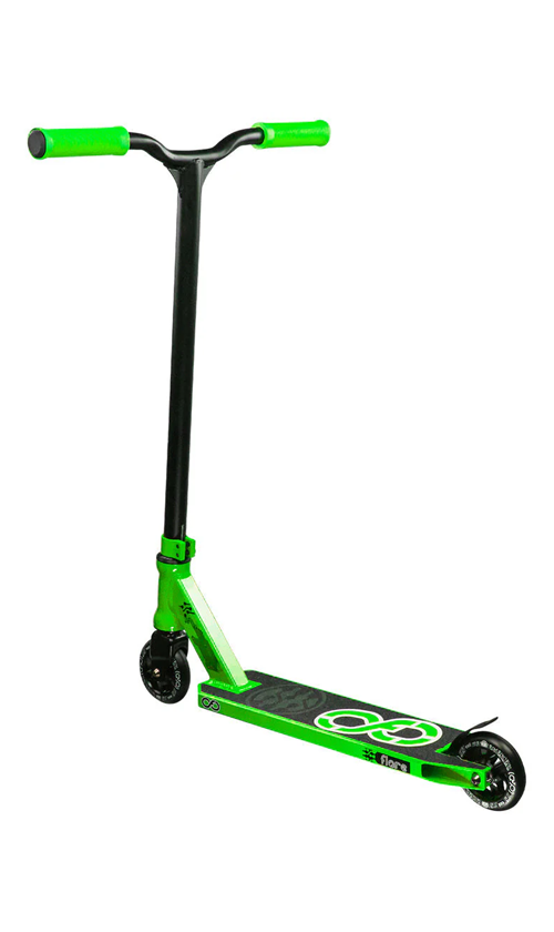 Free Rider Series Scooter - Infinity Flare Green - Perfect for Kids & Adults Commuting, Urban Travel & Outdoor Fun