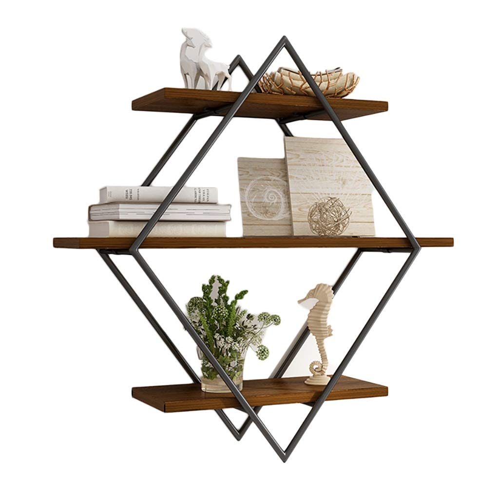 GWXJZ Wall-Mounted CD DVD Storage Rack - Solid Wood Bookshelf Organizer for Living Room, TV Wall Decor - Holds PS4 Games, DVDs & Discs (100x20x80cm) - Perfect for Home Entertainment & Media Organization