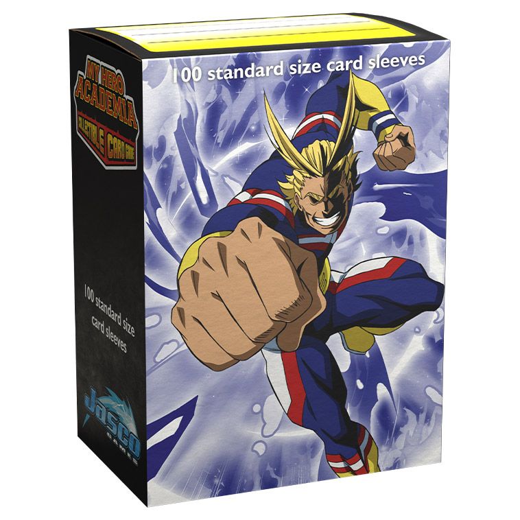 Dragon Shield Deck Protector - All Might Punch Matte Art Sleeves for TCG & MTG - Perfect for Gaming, Collecting & Card Protection