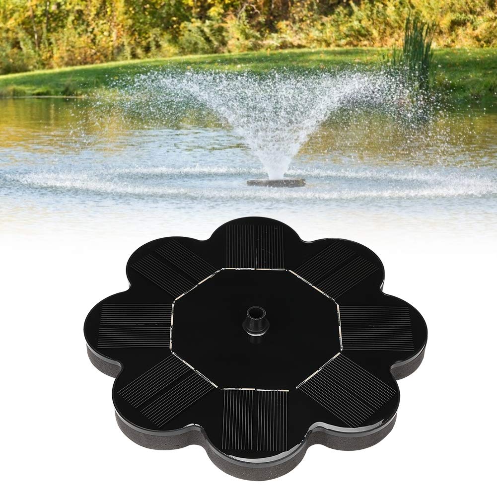 Worii ABS Floating Solar Fountain - Outdoor Garden Water Feature for Small Ponds, Decorative Landscape Accent | Perfect for Backyard, Patio & Garden Decor