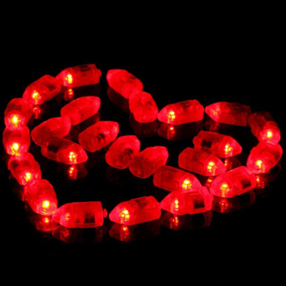 YESBAY 10 Pack LED String Lights - Waterproof Mini Lantern Lights for Christmas, Wedding, Party, Home, Garden, Bedroom & Outdoor Decor - Red (Perfect for Holiday Lighting, Backyard Events & Cozy Ambiance)