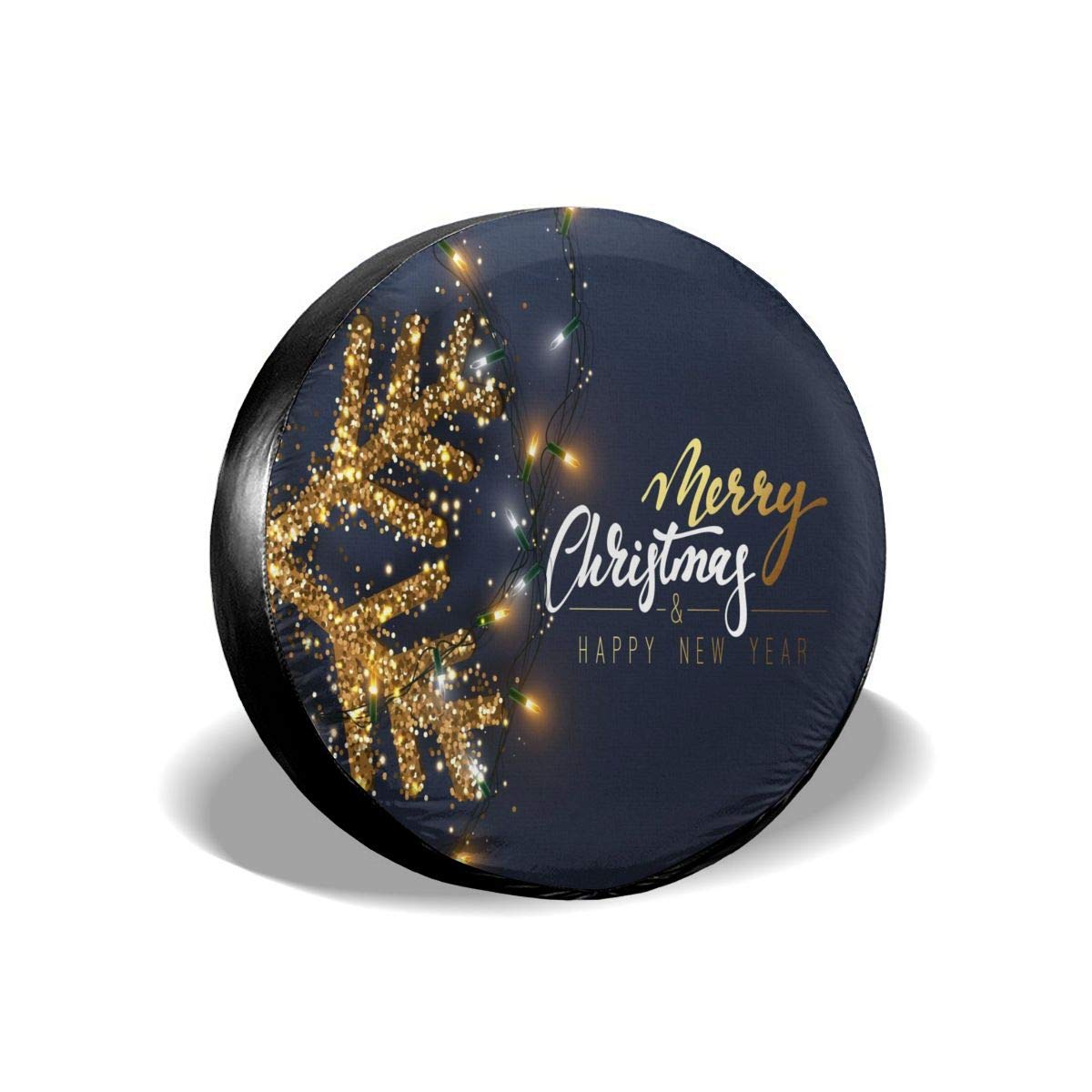 Christmas Snowflake Winter Tire Covers - Universal 15 Inch Spare Wheel Covers for Trucks & Cars | Holiday Decoration & Winter Protection