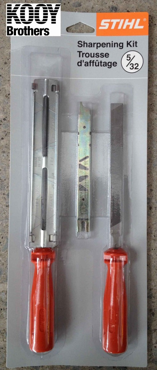STIHL 5/32 Chainsaw Sharpening Kit - Professional Chainsaw Sharpener Tool for STIHL Saws - Perfect for Wood Cutting, Tree Trimming & Firewood Preparation