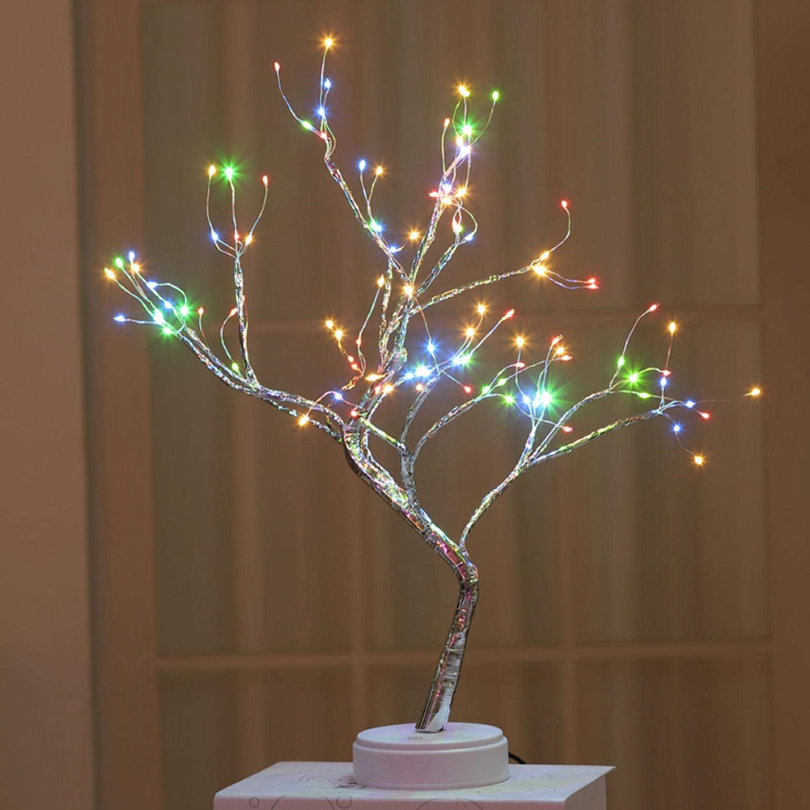 LONGMAO Bonsai Tree Light - 36/108 LED Copper Wire DIY Artificial Light Tree Lamp, Decorative Night Light for Home, Bedroom, Office & Party Decor | Perfect for Gifts, Relaxation & Ambiance