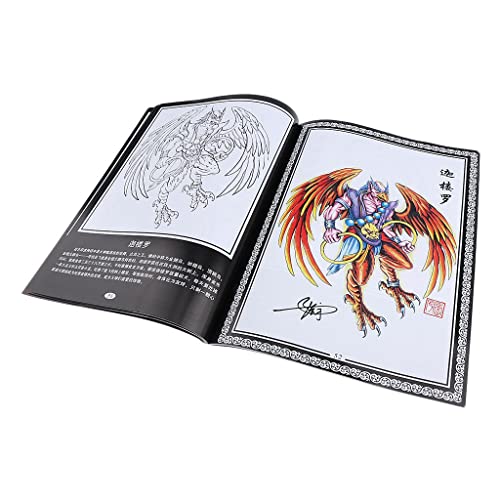 Professional Siah Figure Tattoo Books - A4 Size Body Art Design Portfolio for Tattoo Artists & Enthusiasts | Perfect for Tattoo Studio Reference, Apprentice Training & Creative Inspiration