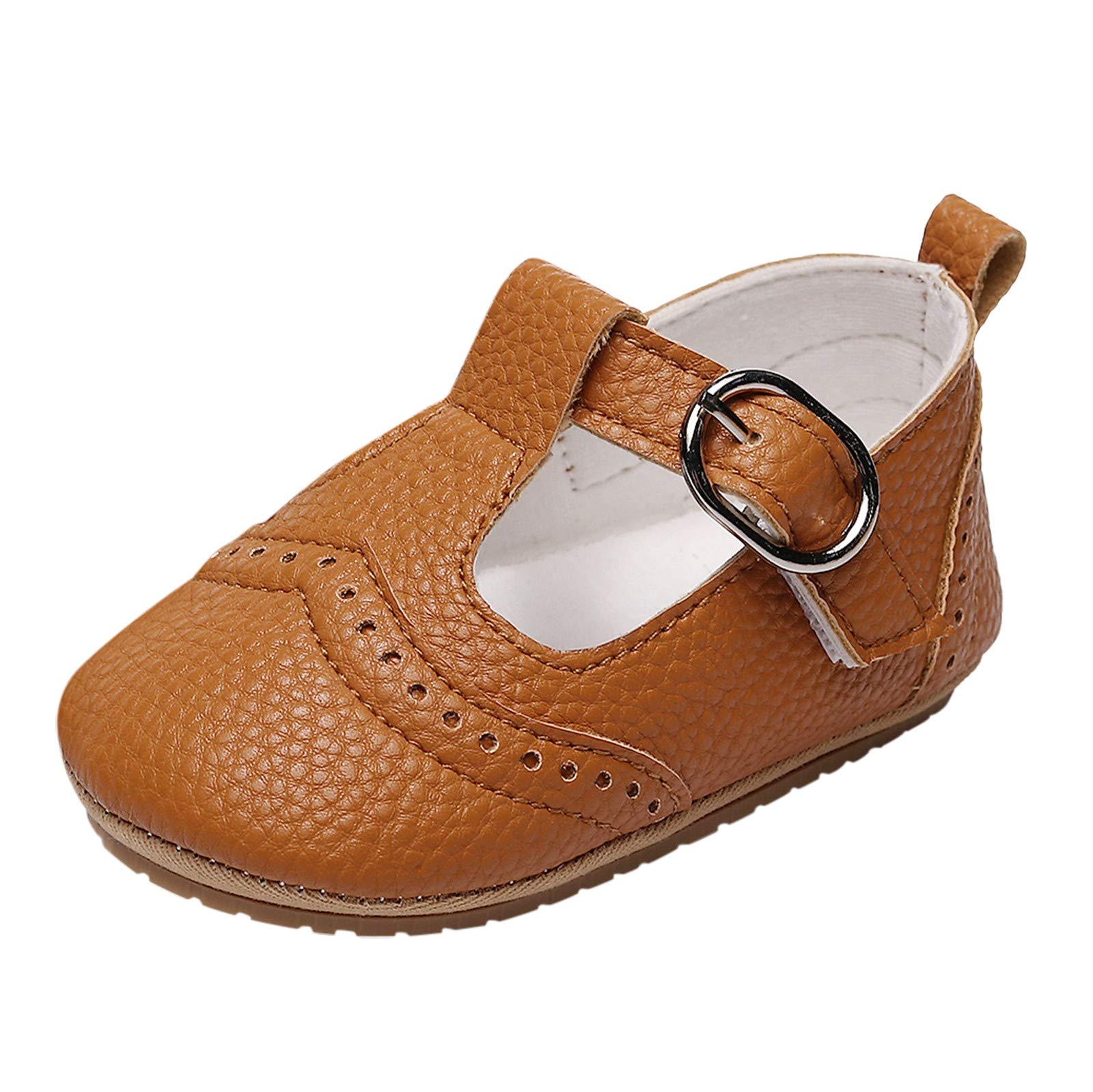 Sparkly Baby Girl Moccasins - Anti-Slip Soft Sole Shoes for Toddler Princess Dresses & Playtime