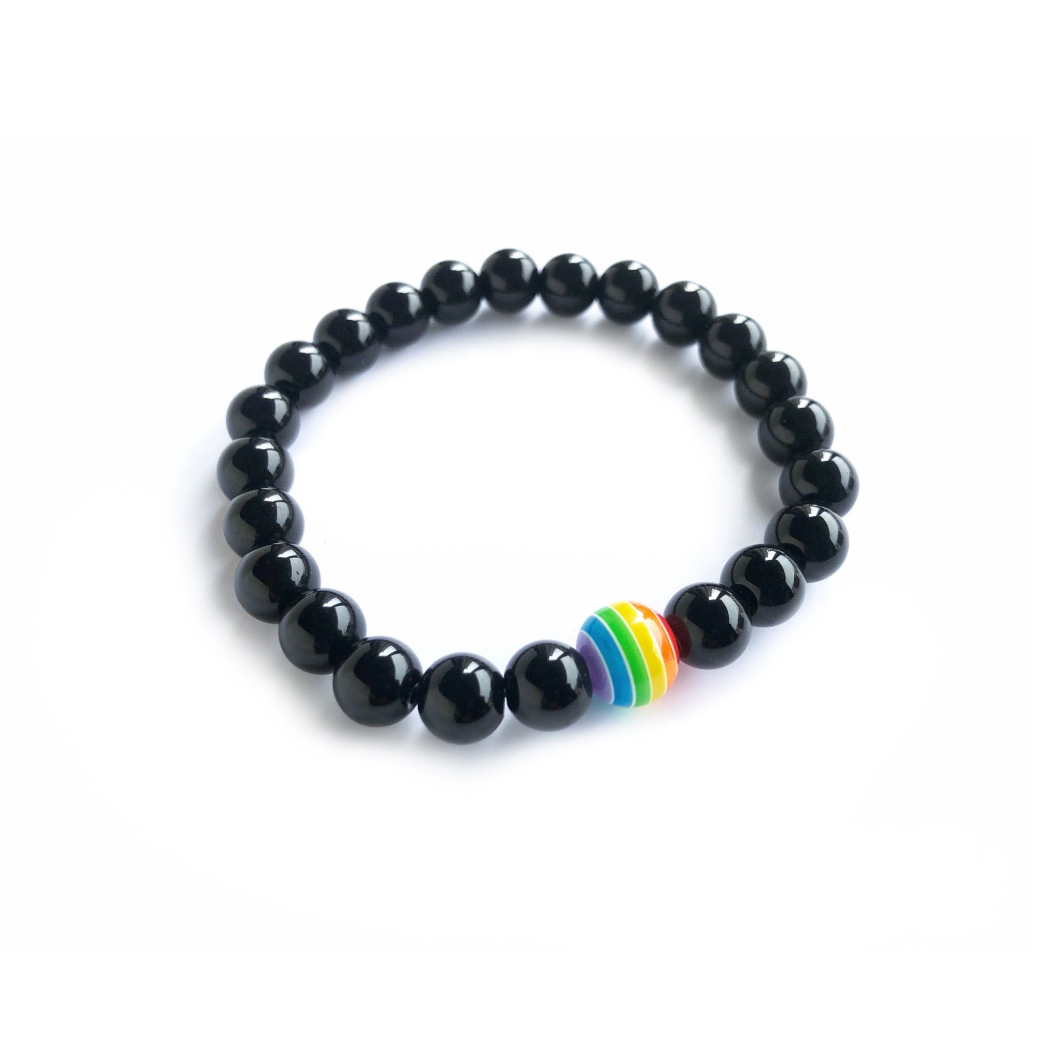 Rainbow Spiritual Beads Bracelet - Handmade Meditation & Yoga Accessory for Women - Perfect for Mindfulness, Prayer, and Positive Energy